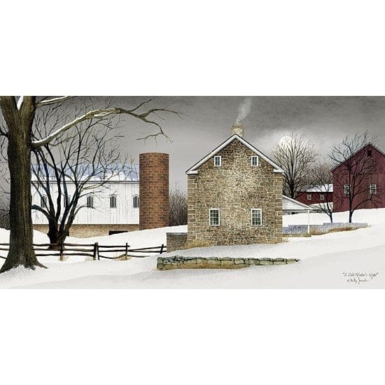 A Cold Winter&#39;s Night By Billy Jacobs Art Print - 18 X 36-Penny Lane Publishing-The Village Merchant