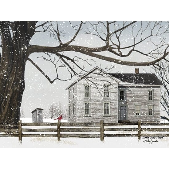 A Little Snow House By Billy Jacobs Art Print - 12 X 16-Penny Lane Publishing-The Village Merchant