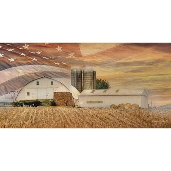 American Farmland By Lori Deiter Art Print - 12 X 24-Penny Lane Publishing-The Village Merchant