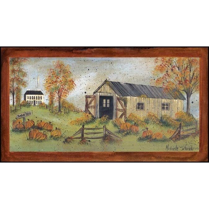 Autumn On The Farm By Michaela Schrader Art Print - 8 X 16-Penny Lane Publishing-The Village Merchant