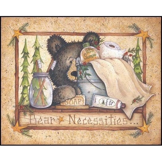 Bear Necessities By Mary Ann June Art Print - 8 X 10-Penny Lane Publishing-The Village Merchant