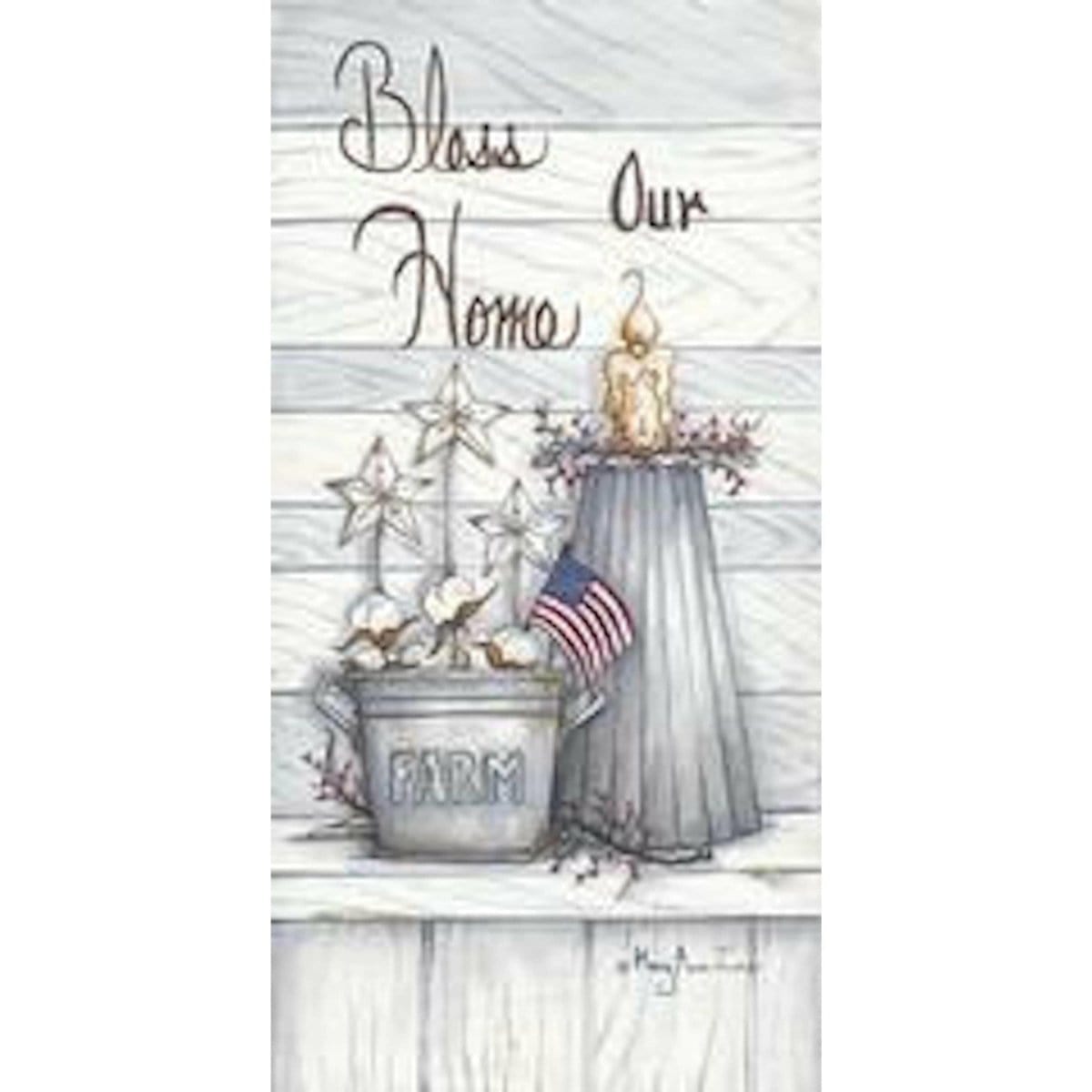 Bless Our Home By Mary Ann June Art Print - 9 X 18-Penny Lane Publishing-The Village Merchant