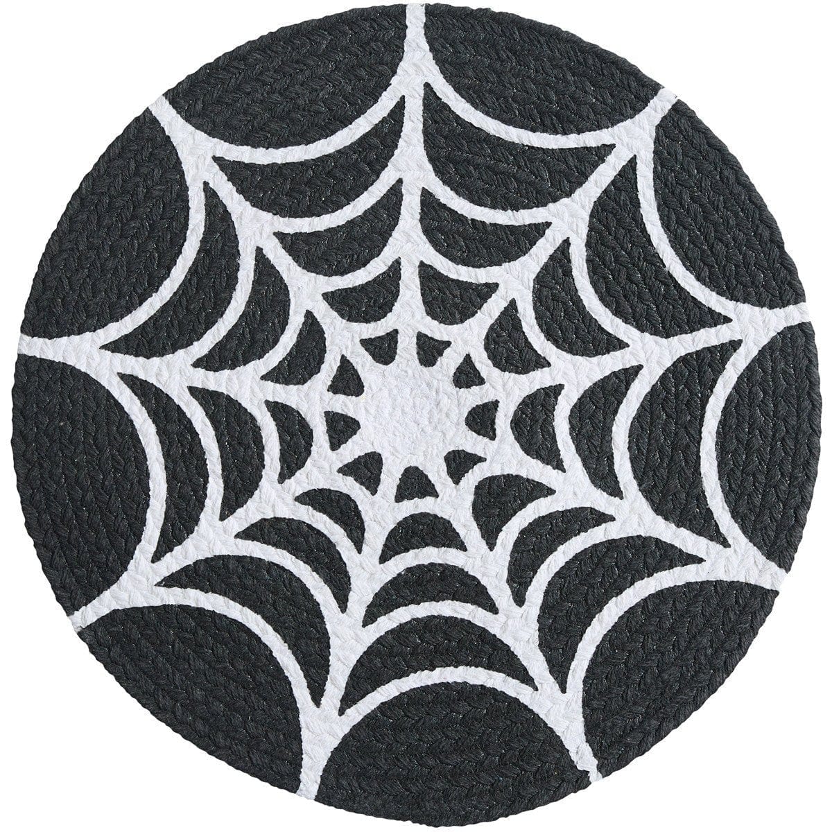 Braided Spider Web Placemat Round-Park Designs-The Village Merchant