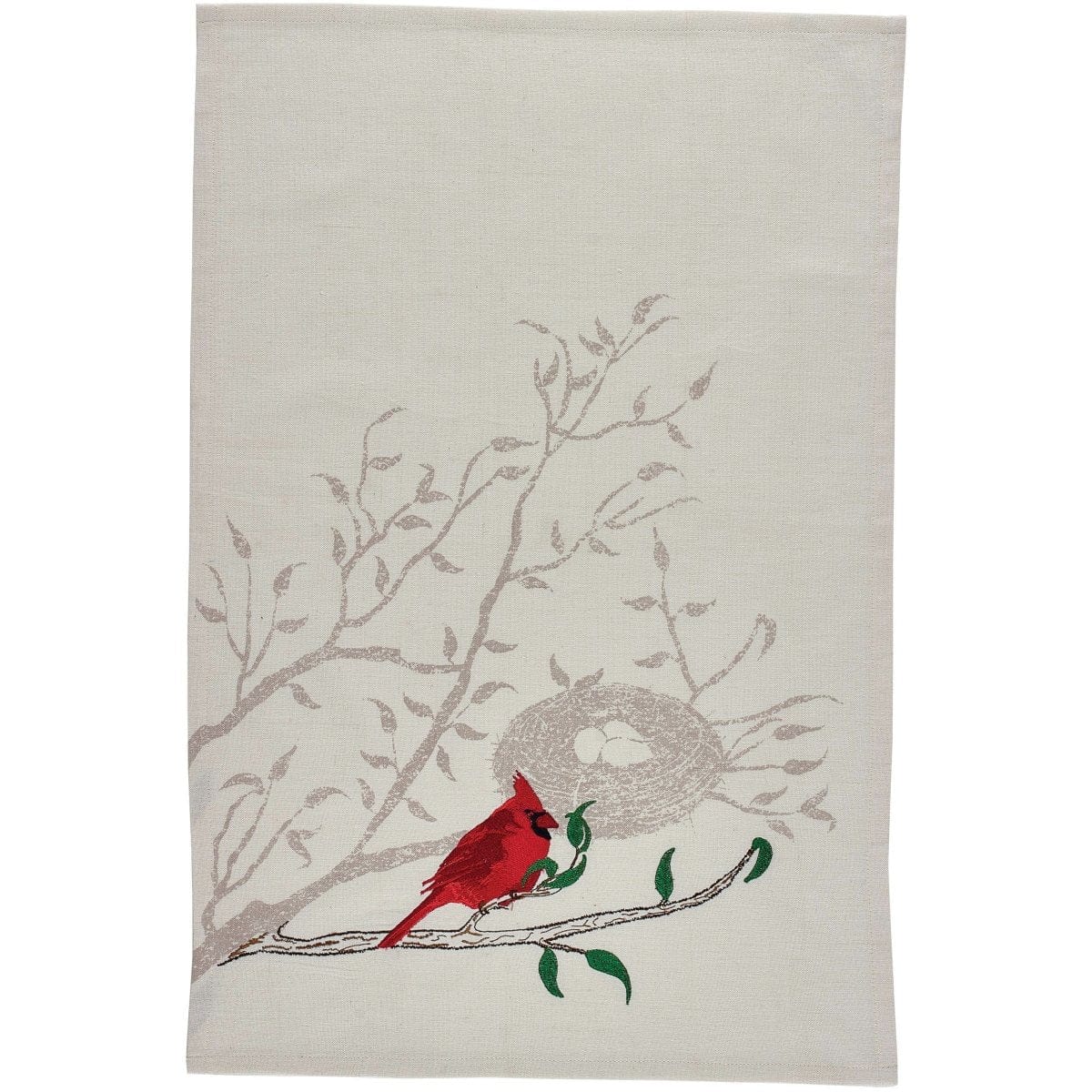 Cardinal and Nest Decorative Towel-Park Designs-The Village Merchant