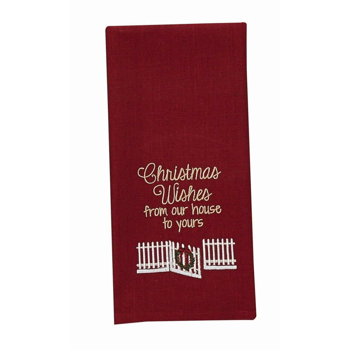 Christmas Wishes from Our House To Yours Decorative Towel-Park Designs-The Village Merchant