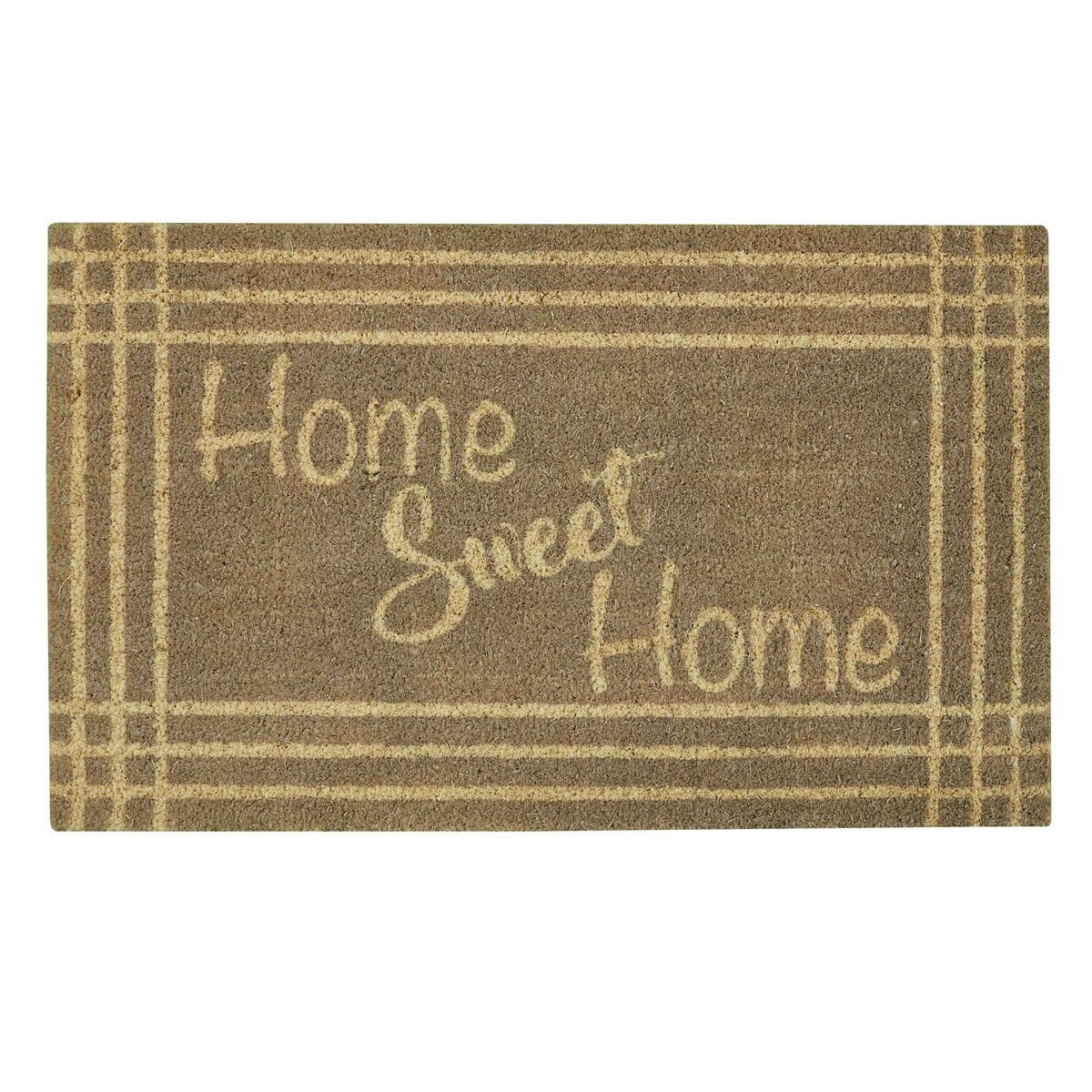 Coir Home Sweet Home Sentiment Doormat-Park Designs-The Village Merchant