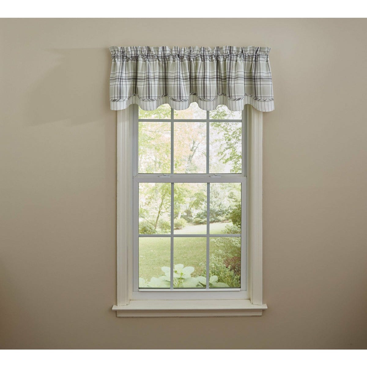 Collin Layered Valance Lined-Park Designs-The Village Merchant