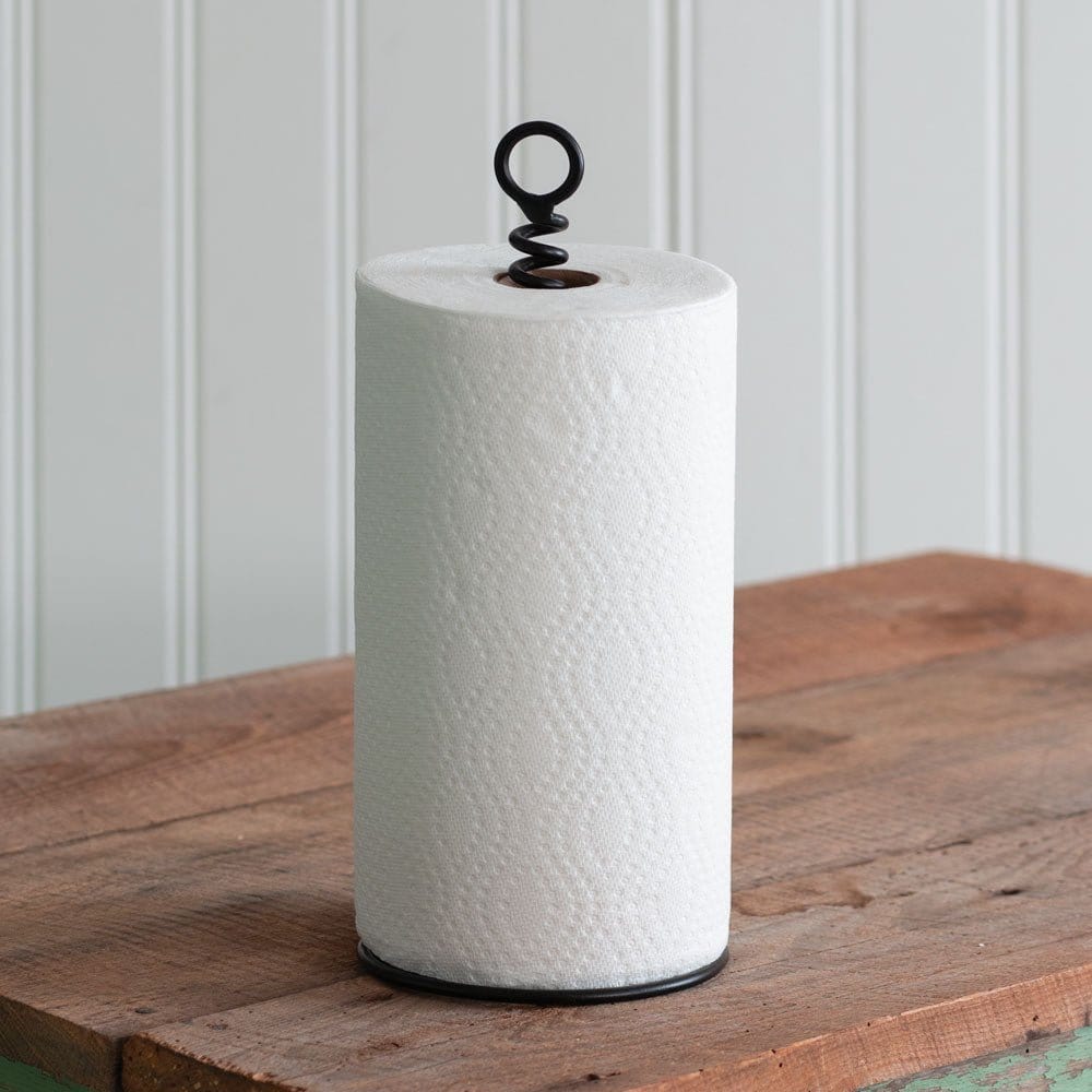 Corkscrew Paper Towel Holder - Counter Top-CTW Home-The Village Merchant