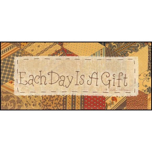 Each Day Is A Gift By Vicki Huffman Art Print - 5 X 12-Penny Lane Publishing-The Village Merchant