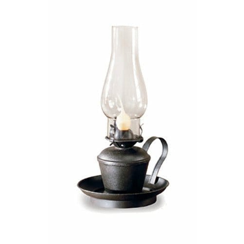 Electric Faux Oil Lamp In Black Table Lamp-Park Designs-The Village Merchant