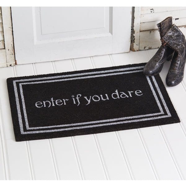 Enter If You Dare Doormat-CTW Home-The Village Merchant