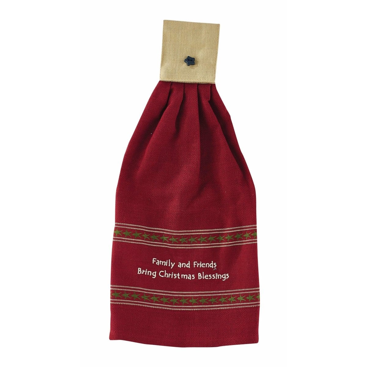 Family And Friends Bring Christmas Blessings Hand Towel-Park Designs-The Village Merchant