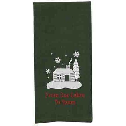 From Our Cabin To Yours Decorative Towel-Park Designs-The Village Merchant