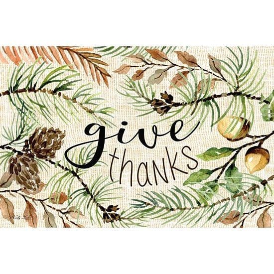 Give Thanks By Cindy Jacobs Art Print - 12 X 18-Penny Lane Publishing-The Village Merchant