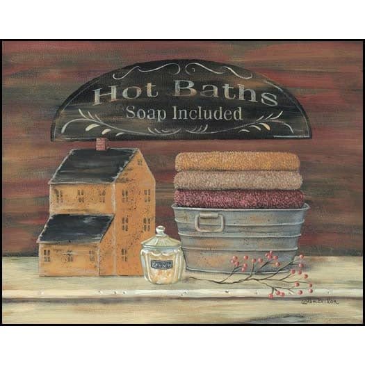 Hot Bath By Pam Britton Art Print - 11 X 14-Penny Lane Publishing-The Village Merchant