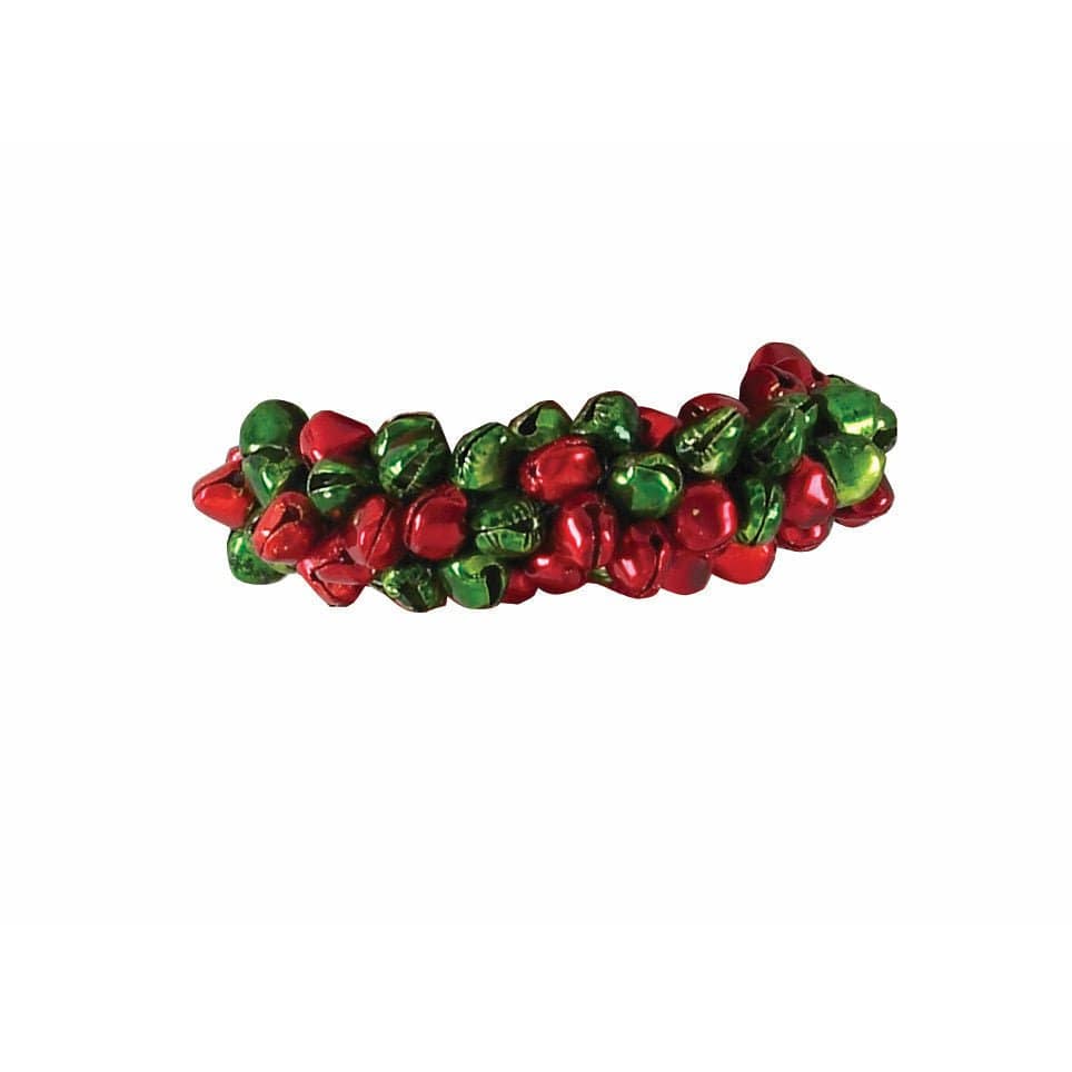 Jingle Bells In Red & Green Napkin Ring-Park Designs-The Village Merchant