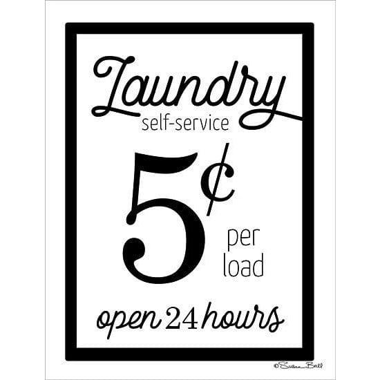 Laundry Same Day Servie By Susan Ball Art Print - 12 X 16-Penny Lane Publishing-The Village Merchant