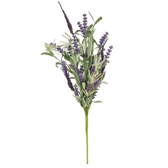 Lavender & Herb Spray Pick / Spray 21" High-Craft Wholesalers-The Village Merchant