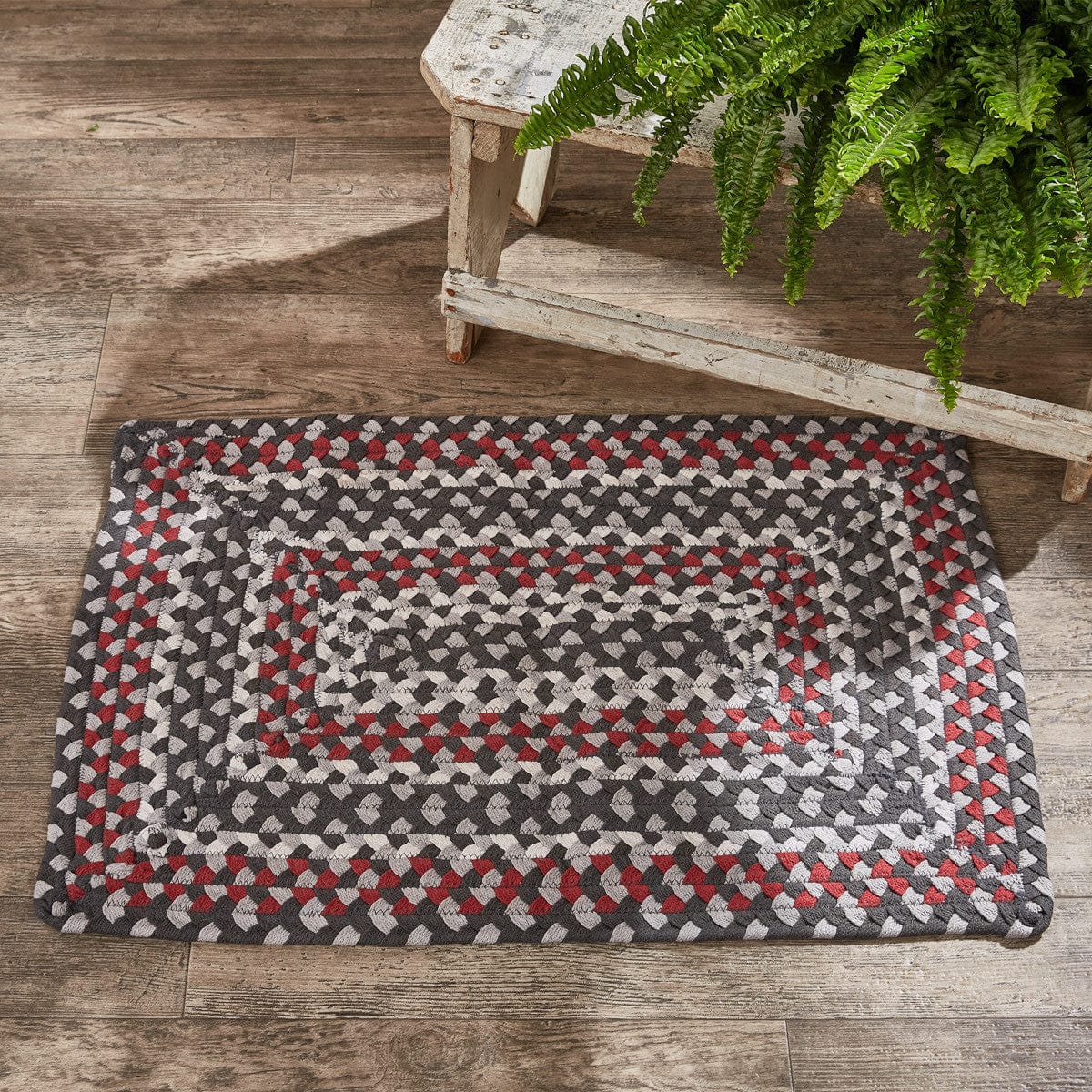 Limestone Braided Rug 20&quot; X 30&quot; Rectangle