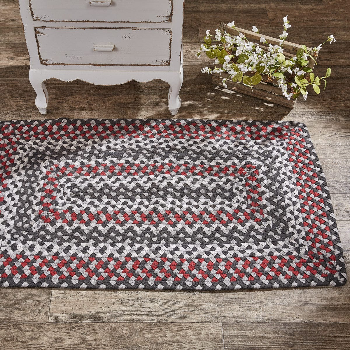 Limestone Braided Rug 27&quot; X 45&quot; Rectangle