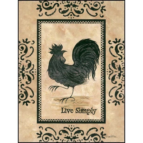Live Simply By Lisa Hillaker Art Print - 12 X 16-Penny Lane Publishing-The Village Merchant