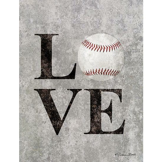 Love Baseball By Susan Ball Art Print - 12 X 18-Penny Lane Publishing-The Village Merchant