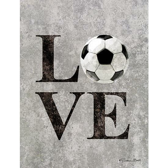 Love Soccer By Susan Ball Art Print - 12 X 18-Penny Lane Publishing-The Village Merchant