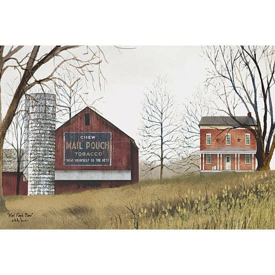 mail pouch tobacco barn painting Mail Pouch Barn By Billy Jacobs Art Print
