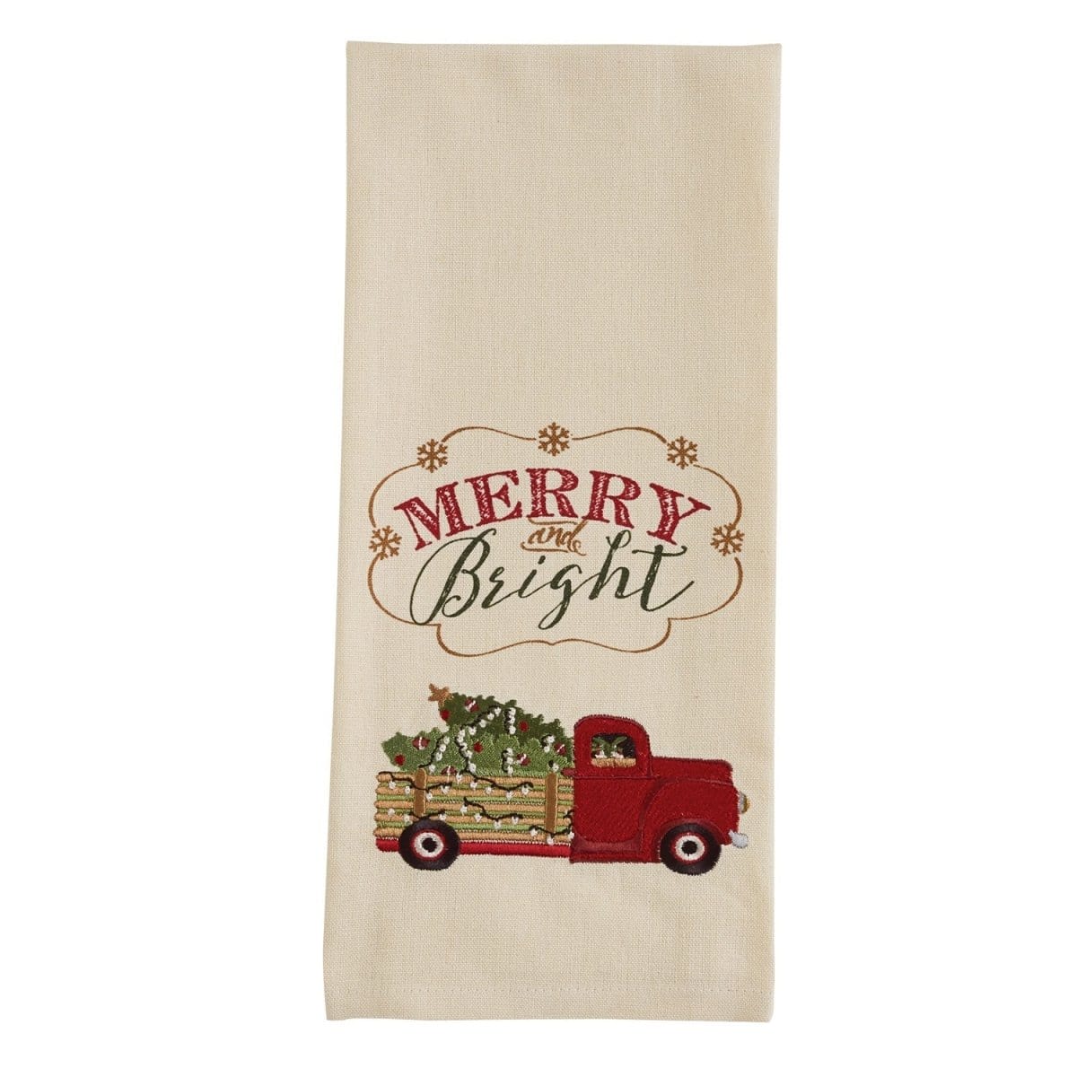 Merry and bright Decorative Towel-Park Designs-The Village Merchant