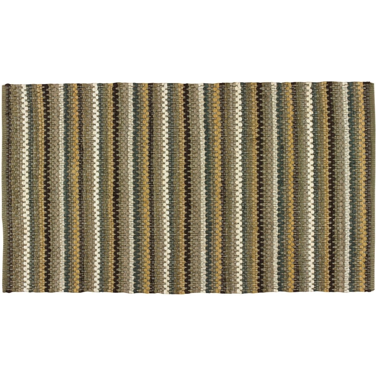 Mineral Stripe Rag Rug 36" x 60" Rectangle-Park Designs-The Village Merchant