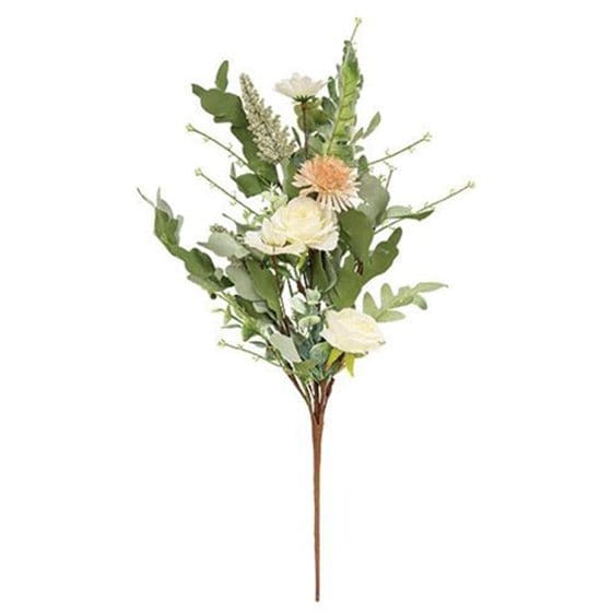 Mixed Antique Daisy &amp; Rose Pick / Spray 22&quot; High-Craft Wholesalers-The Village Merchant