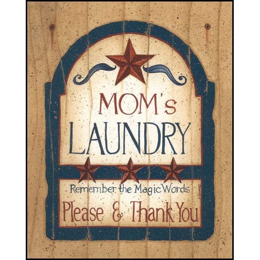Mom&#39;s Laundry By Linda Spivey Art Print - 8 X 10-Penny Lane Publishing-The Village Merchant