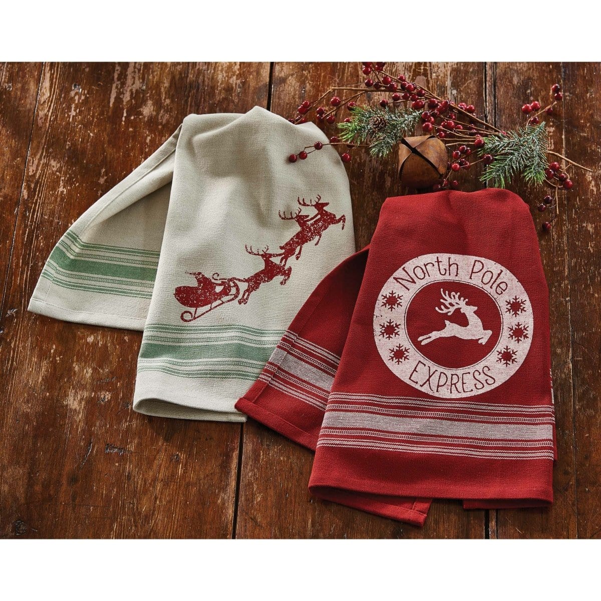 North Pole Express Decorative Towel-Park Designs-The Village Merchant