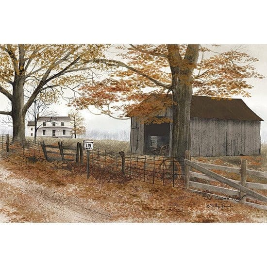 Old Country Road By Billy Jacobs Art Print - 12 X 18-Penny Lane Publishing-The Village Merchant