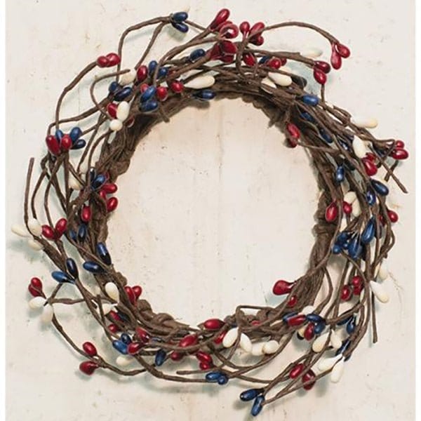 Pip Berry - Country Mix Candle Ring / Wreath 3.5&quot; Inner Diameter-Craft Wholesalers-The Village Merchant