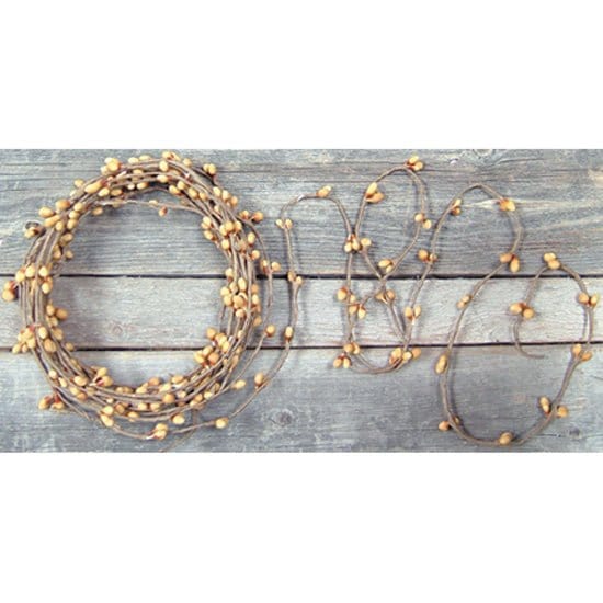 Pip Berry - Old Gold String Garland 18 Foot-Craft Wholesalers-The Village Merchant