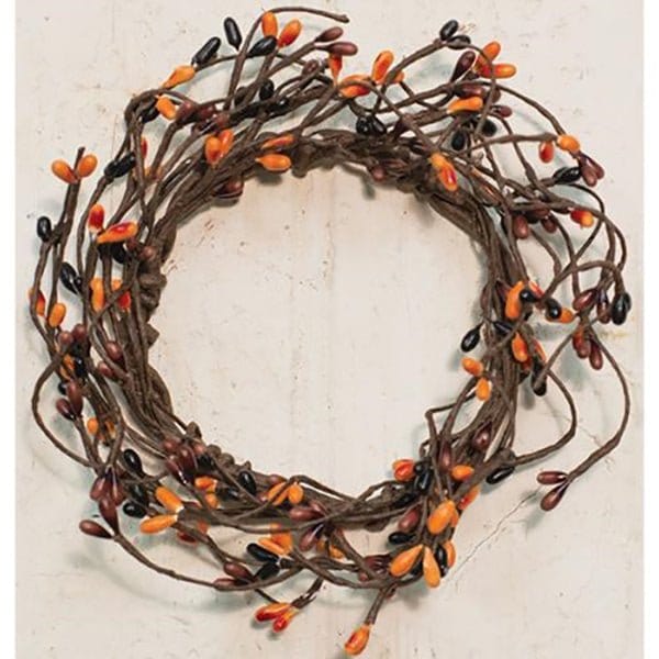 Pip Berry - Primitive Mix Candle Ring / Wreath 3.5" Inner Diameter-Craft Wholesalers-The Village Merchant
