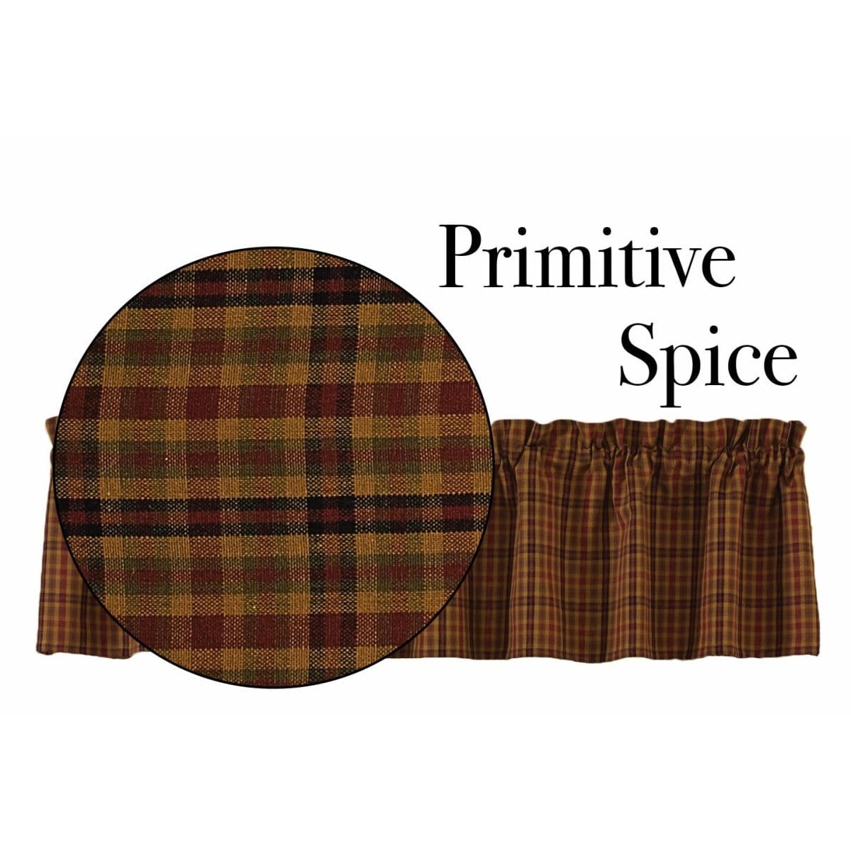 Primitive Spice Valance Unlined-Park Designs-The Village Merchant