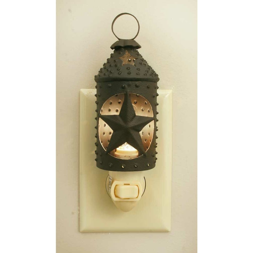 Punched Star Paul Revere Night Light-CTW Home-The Village Merchant