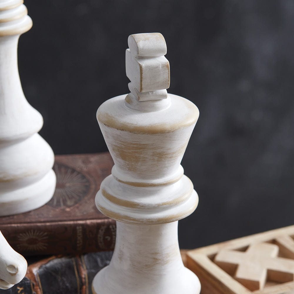 Resin Chess Piece King Sculpture