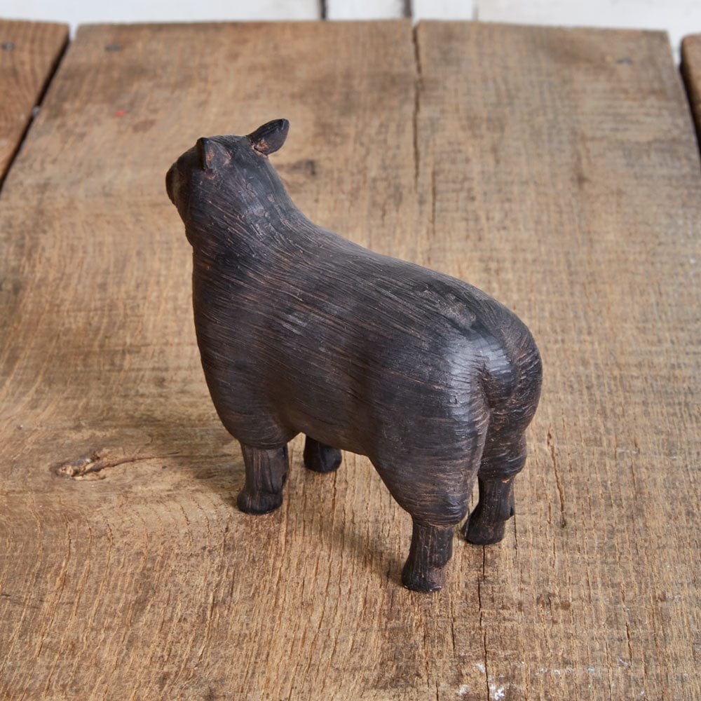 Resin Rustic Sheep Figurine