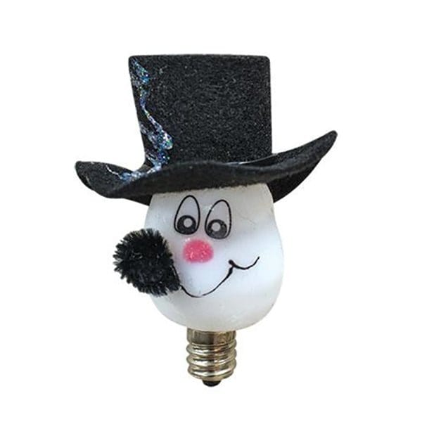 silicone Dipped Frosty W/ Pipe Novelty Light Bulb Candelabra Socket-Craft Wholesalers-The Village Merchant