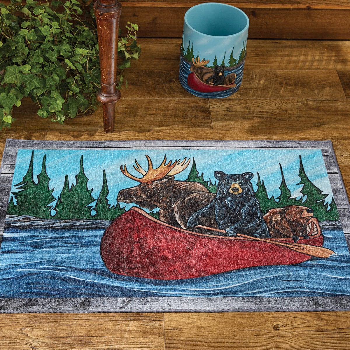 Summer Vacation Printed Rug 24&quot; X 38&quot; Rectangle