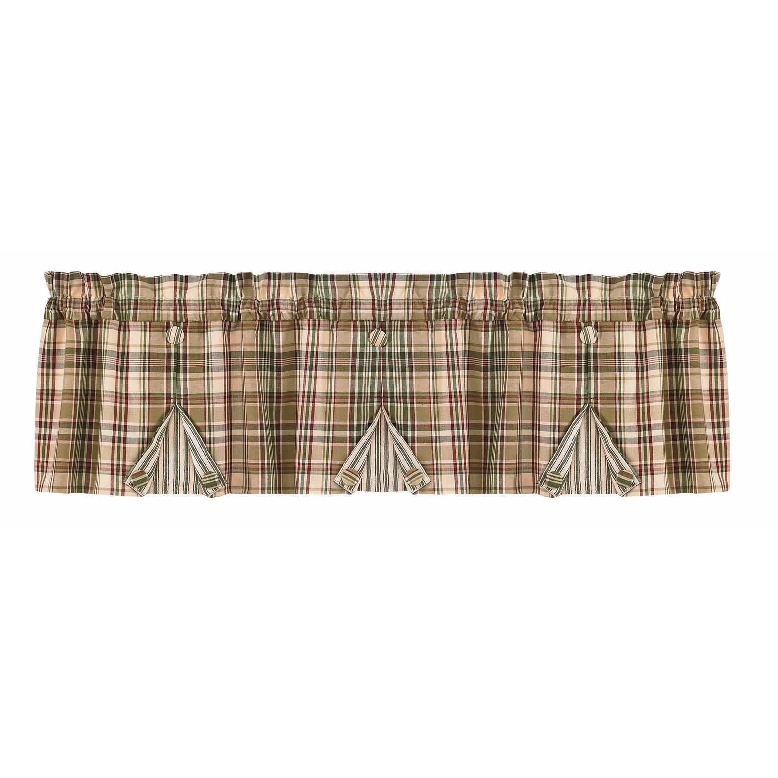 Thyme Pleated Valance Lined-Park Designs-The Village Merchant