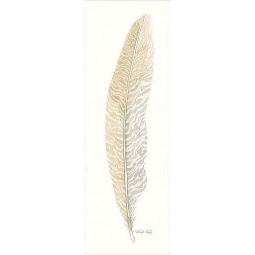 Tonal Feather I By Cindy Jacobs Art Print - 8 X 24-Penny Lane Publishing-The Village Merchant