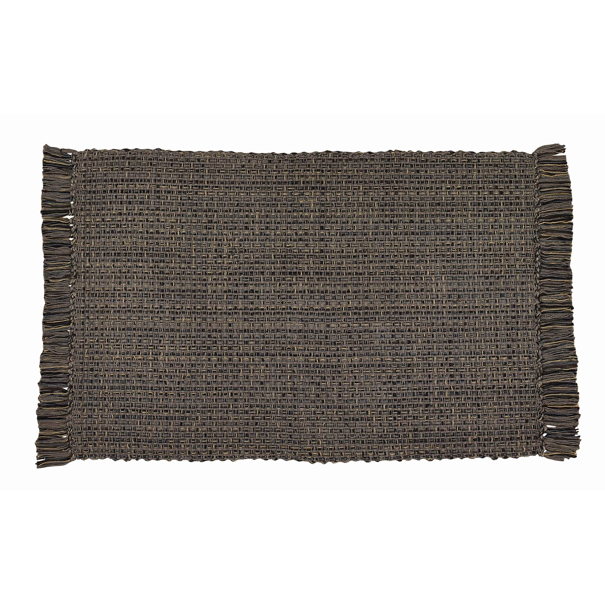 Tweed In Charcoal Yarn Rug 24" x 36" Rectangle-Park Designs-The Village Merchant