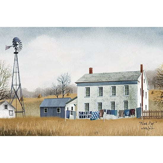 Wash Day By Billy Jacobs Art Print - 12 X 18-Penny Lane Publishing-The Village Merchant