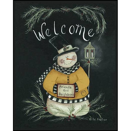 Welcome Friends By Pat Fischer Art Print - 8 X 10-Penny Lane Publishing-The Village Merchant