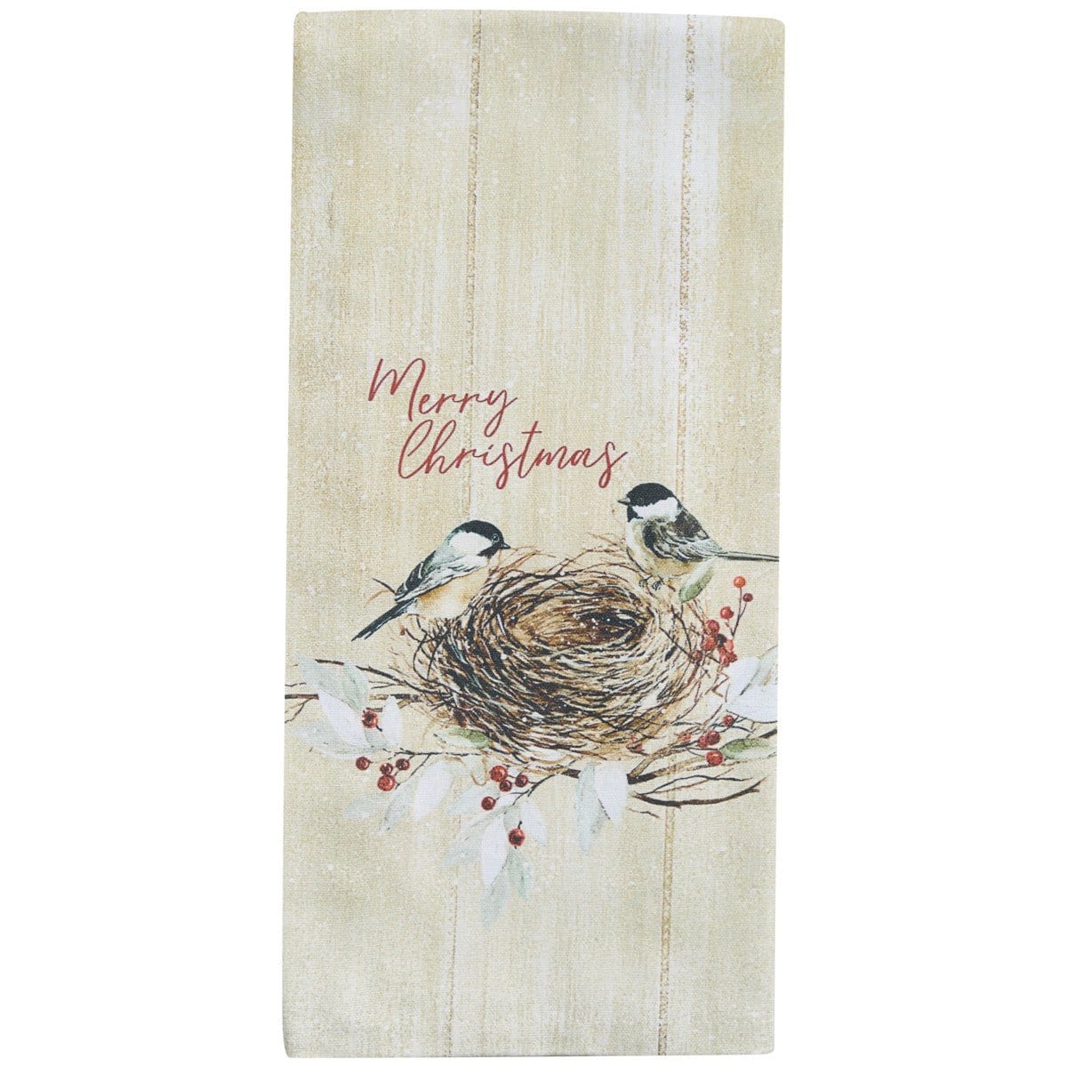 Winter Garden - Chickadee Decorative Towel-Park Designs-The Village Merchant