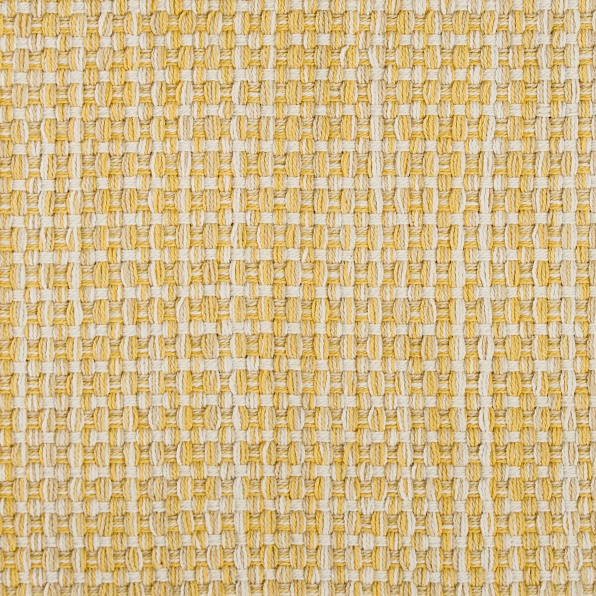 Basketweave Goldenrod Placemat Set of 2